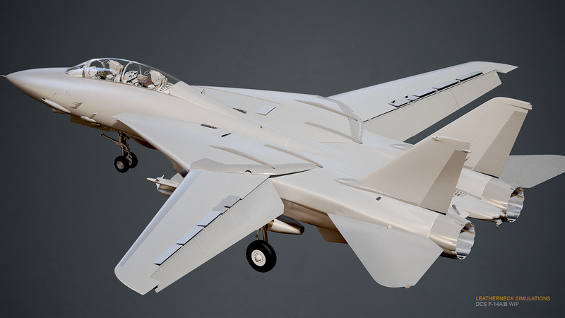 Illustration for article titled F-14 Tomcat In The Works For The Most Elaborate Air Combat Sim Ever